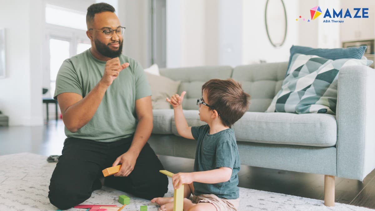Sign Language for Children with Autism