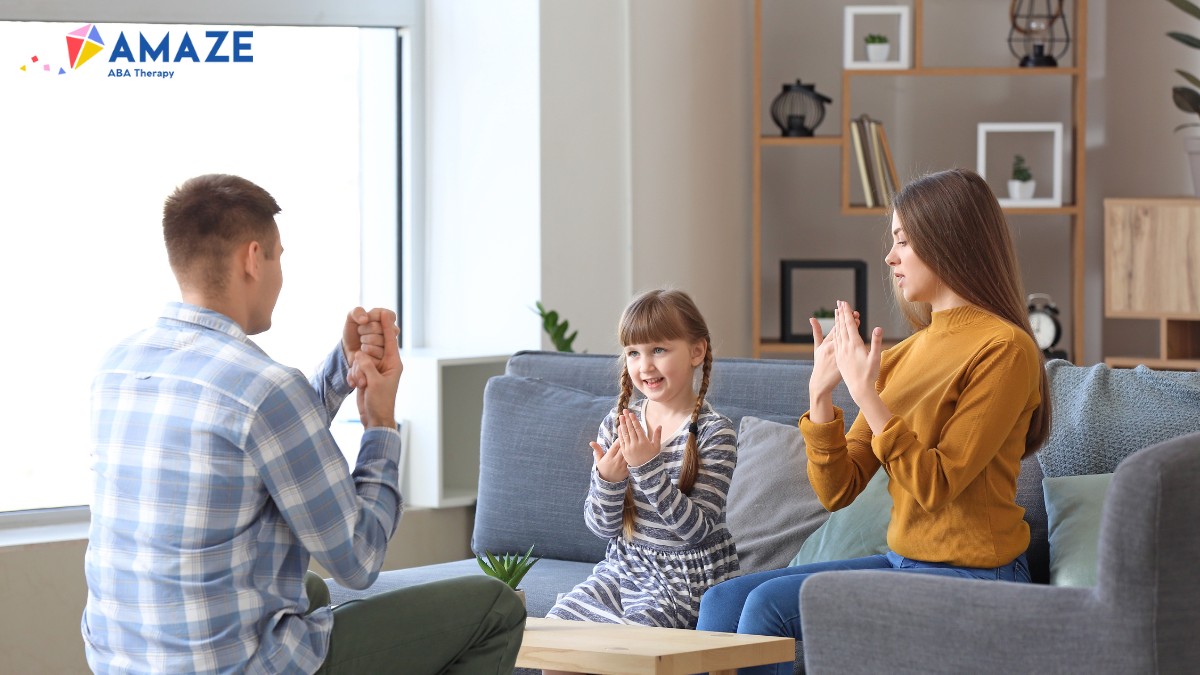 Sign Language for Children with Autism
